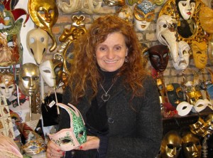 Masken überall: Das Geschäft von Marilisa di Dal Cason 