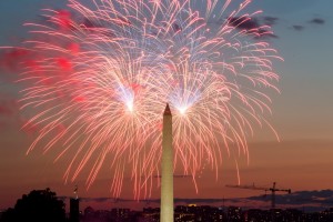 Eigentlich sind Feuerwerke in den USA verboten. Aber am 4. Juli wird eine Ausnahme gemacht. (Foto: dpa)